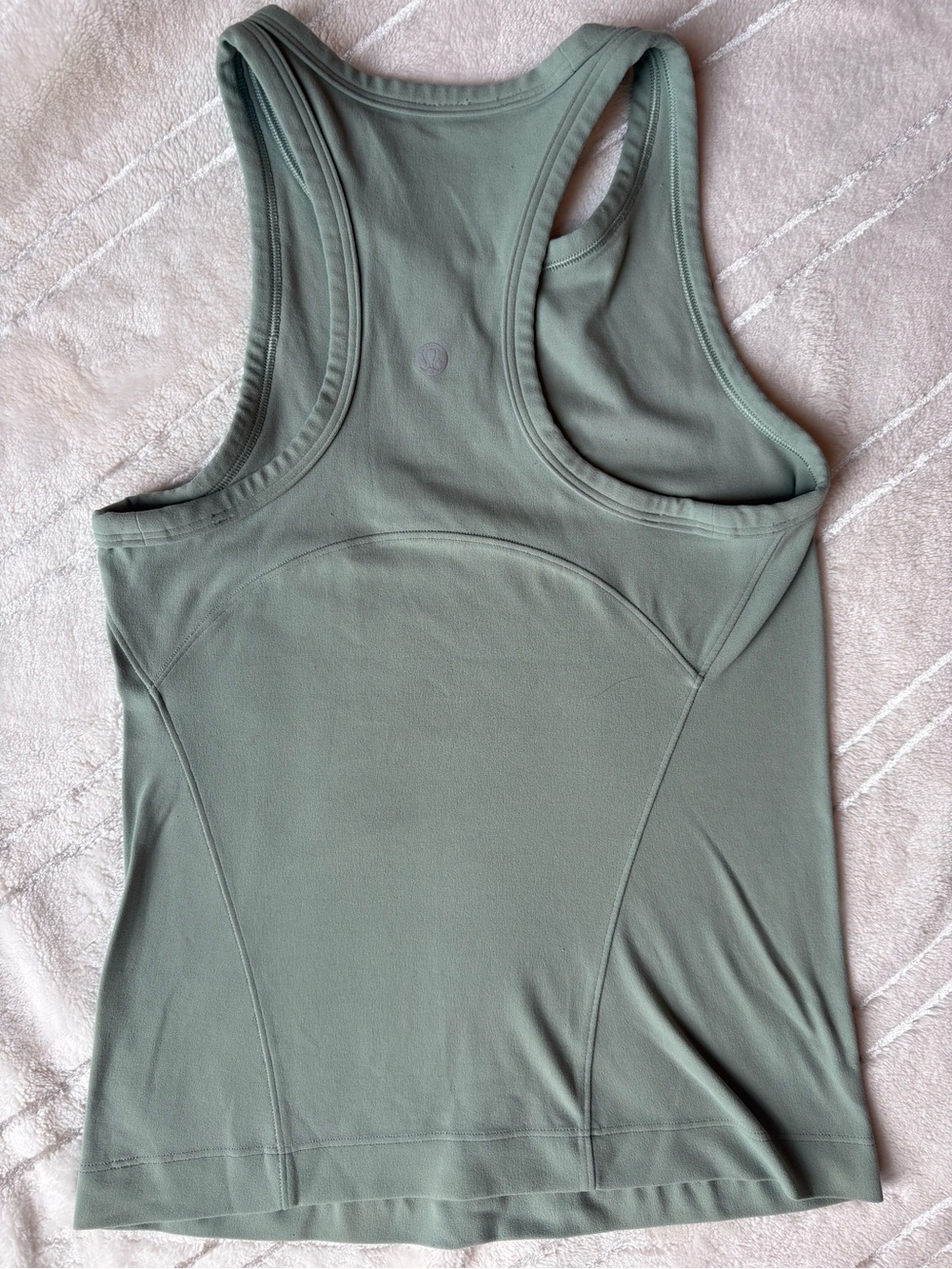 Lululemon Women's Racerback Tank Top - Sage Green - Picture 2 of 3